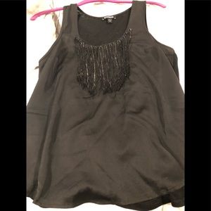 Express Black dressy top